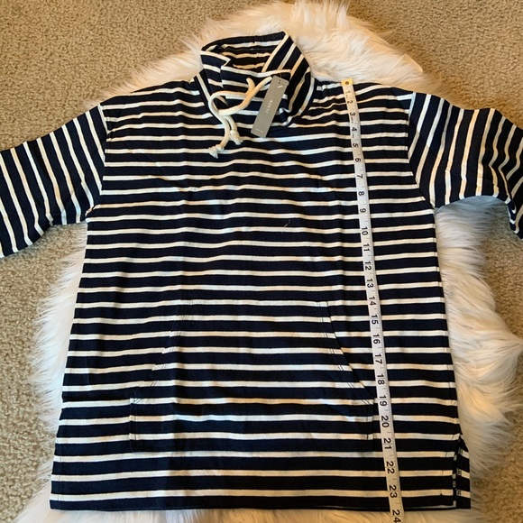 NWT J Crew FunnelNeck Pullover Hoodie XS - Picture 3 of 7